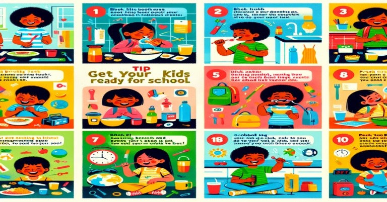 10 Quick Tips for Getting Your Kids Ready for School Fast