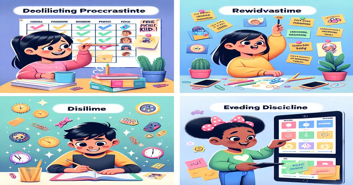 4 Fun and Effective Ways to Help Kids Who Procrastinate