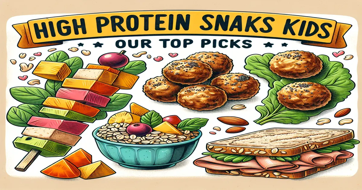 Snack Like a Pro: High Protein Picks Kids Will Love