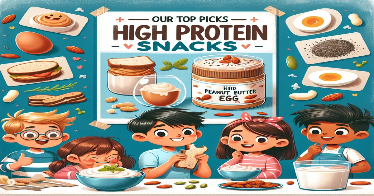 Snack Like a Pro: High Protein Picks Kids Will Love